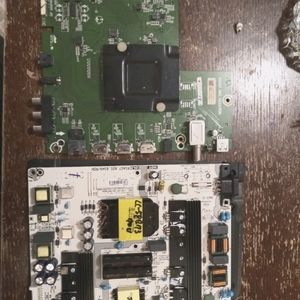 Sharp lc58q737ou smart tv mother and power board.
